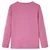Produktbild 2 för T-shirt med långa ärmar för barn orddesign hallonrosa 104