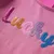 Produktbild 4 för T-shirt med långa ärmar för barn orddesign hallonrosa 104