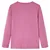 Produktbild 2 för T-shirt med långa ärmar för barn orddesign hallonrosa 116
