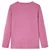 Produktbild 2 för T-shirt med långa ärmar för barn orddesign hallonrosa 128
