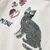 Produktbild 4 för T-shirt med långa ärmar för barn kattmotiv ecru 104