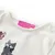 Produktbild 3 för T-shirt med långa ärmar för barn kattmotiv ecru 128