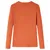 Produktbild 2 för T-shirt med långa ärmar för barn stark orange 140