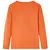 Produktbild 2 för T-shirt med långa ärmar för barn ekorre stark orange 104