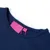 Produktbild 3 för T-shirt med långa ärmar för barn rådjursmotiv marinblå 104