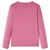 Produktbild 2 för T-shirt med långa ärmar för barn rådjursmotiv hallonrosa 116