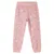 Produktbild 4 för Pyjamas med långa ärmar för barn svanmotiv ljusrosa 116