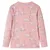 Produktbild 3 för Pyjamas med långa ärmar för barn svanmotiv ljusrosa 128