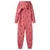 Produktbild 2 för Barnpyjamas med huva gammelrosa 116