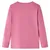 Produktbild 2 för T-shirt med långa ärmar för barn svampmotiv hallonrosa 104