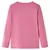 Produktbild 2 för T-shirt med långa ärmar för barn svampmotiv hallonrosa 116