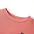 Produktbild 3 för Tröja för barn färgblock kattmotiv rosa 128