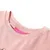 Produktbild 3 för T-shirt med långa ärmar för barn rådjurs- och kaninmotiv rosa 92
