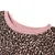 Produktbild 3 för Kjol för barn leopardtryck rosa 140