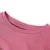 Produktbild 3 för T-shirt med långa ärmar för barn kattmotiv hallonrosa 116