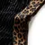 Produktbild 4 för Kjol för barn leopardmönster svart 92