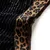 Produktbild 4 för Kjol för barn leopardmönster svart 140