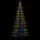 Julbelysning till flaggstång 200 LEDs färgglad 180 cm