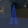 Julbelysning till flaggstång 200 LEDs blå 180 cm