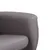 Produktbild 7 för Reclinerfåtölj med fotpall grå konstläder