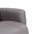 Produktbild 9 för Massagefåtölj med fotstöd grå konstläder
