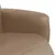Produktbild 7 för Reclinerfåtölj med fotstöd cappuccino konstläder