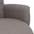 Produktbild 7 för Reclinerfåtölj med fotstöd taupe tyg