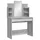 Sminkbord med LED grå sonoma 96x40x142 cm