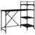 Produktbild 6 för Datorskrivbord med hyllor svart 120x47x109 cm