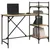 Produktbild 3 för Datorskrivbord med hyllor sonoma-ek 120x47x109 cm