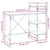 Produktbild 9 för Datorskrivbord med hyllor brun ek 120x47x109 cm