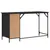 Produktbild 7 för Datorbord svart 131x48x75 cm konstruerat trä