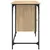 Produktbild 6 för Datorskrivbord sonoma-ek 131x48x75 cm konstruerat trä
