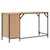 Produktbild 7 för Datorskrivbord sonoma-ek 131x48x75 cm konstruerat trä