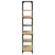 Produktbild 4 för Bokhylla sonoma-ek 81x36x176 cm konstruerat trä