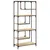 Produktbild 6 för Bokhylla sonoma-ek 81x36x176 cm konstruerat trä