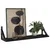 Produktbild 3 för Vägghyllor 2 st svart 60x15x15,5 cm
