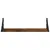 Produktbild 5 för Vägghyllor 2 st rökfärgad ek 60x15x15,5 cm