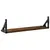 Produktbild 7 för Vägghyllor 2 st rökfärgad ek 60x15x15,5 cm