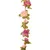 Produktbild 6 för Konstgjorda girlanger 3 st rosenröd 250 cm
