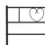 Produktbild 8 för Sängram med huvudgavel och fotgavel svart metall 90x200 cm