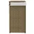 Produktbild 5 för Tvättkorg med lock 46x33x60 cm konstrotting