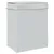 Produktbild 2 för Tvättkorg med lock vit 46x33x60 cm konstrotting