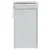 Produktbild 5 för Tvättkorg med lock vit 46x33x60 cm konstrotting