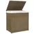 Produktbild 4 för Tvättkorg med 2 sektioner 53x35x57 cm konstrotting