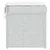 Produktbild 5 för Tvättkorg med lock vit 55,5x35x34 cm konstrotting
