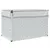 Produktbild 6 för Tvättkorg med lock vit 55,5x35x34 cm konstrotting