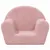 Produktbild 3 för Barnsoffa rosa mjuk plysch