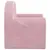 Produktbild 4 för Barnsoffa rosa mjuk plysch