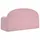 Barnsoffa 2-sits rosa mjuk plysch